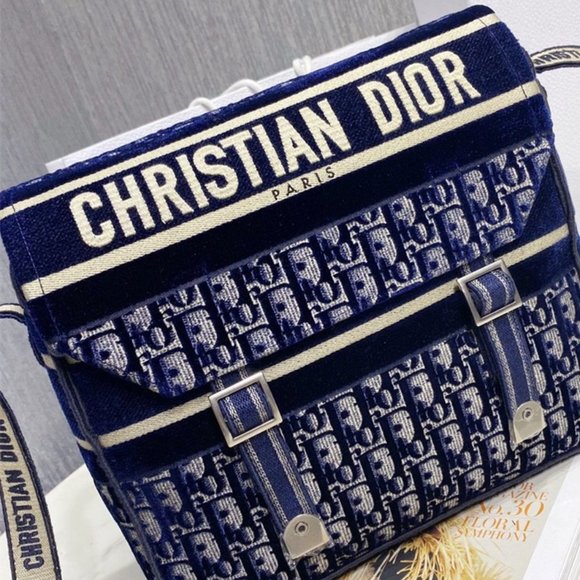 Messenger Bag Dark Blue - Picture 6 of 6